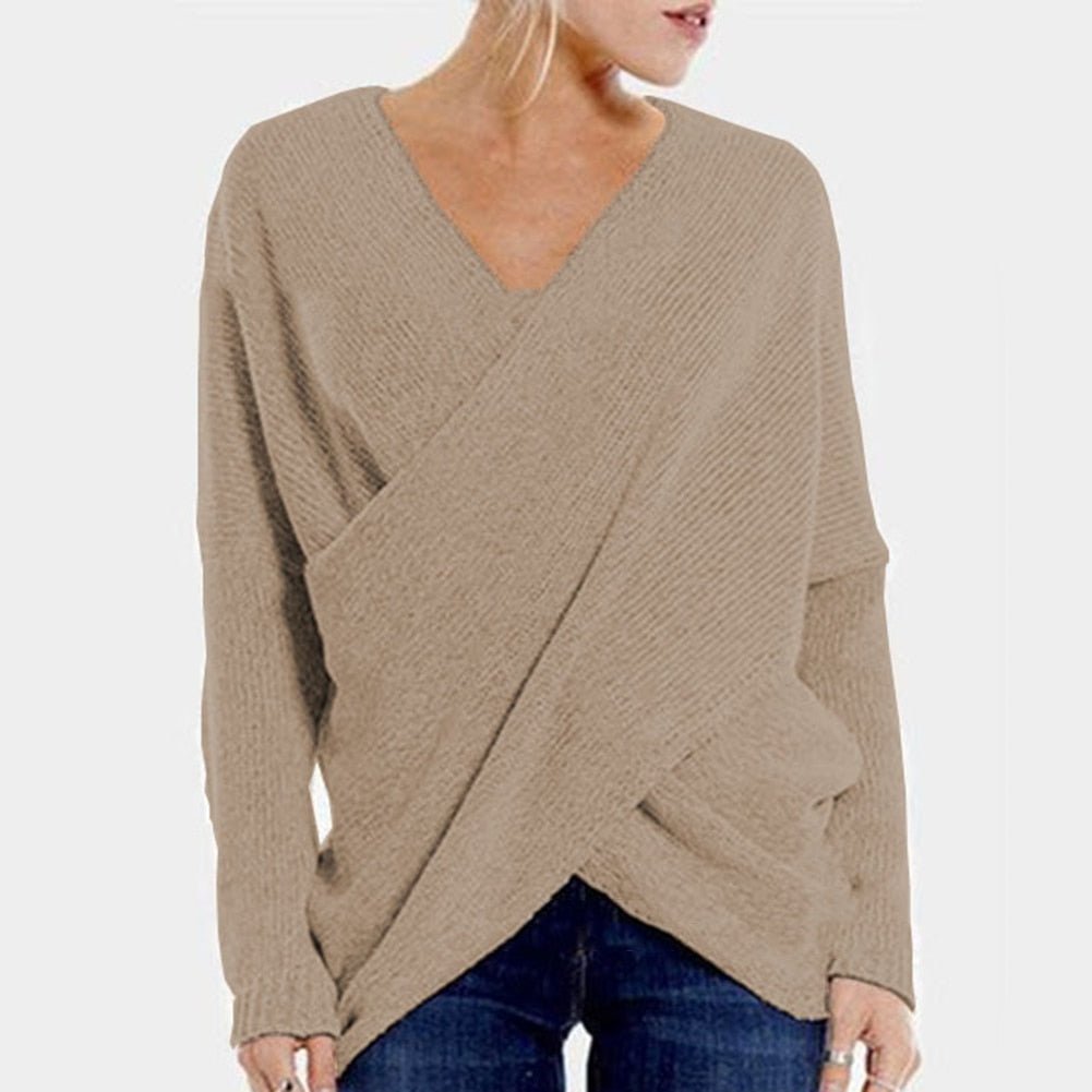 Levoire | Risti Pull V Décolleté Khaki