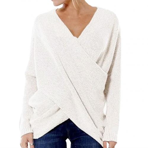 Levoire | Risti Pull V Décolleté Blanc