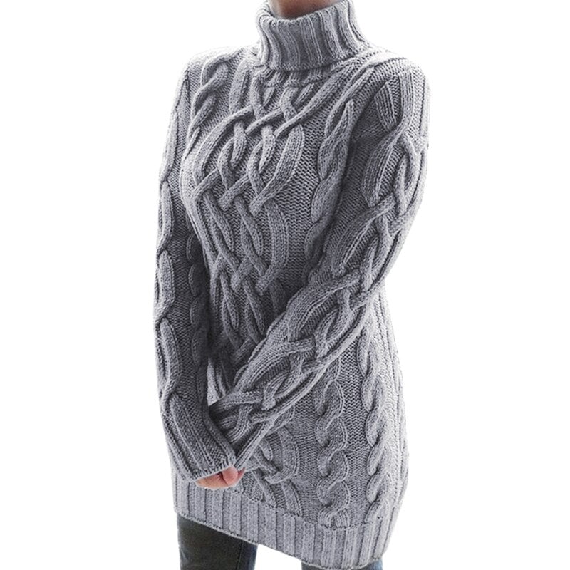 Levoire | Élégant Pull Long Gris
