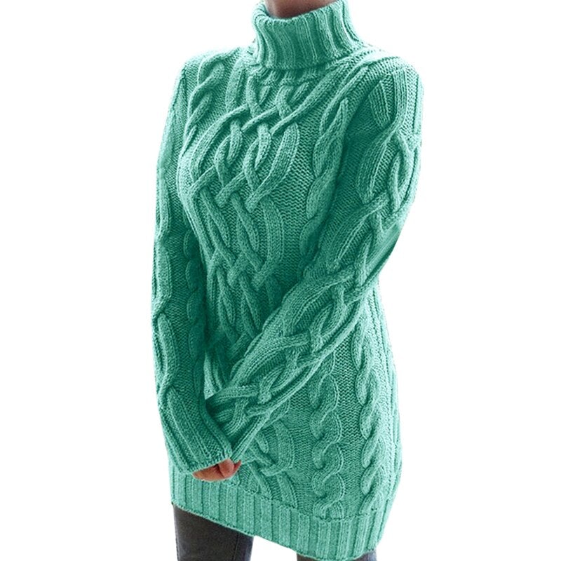 Levoire | Élégant Pull Long Vert