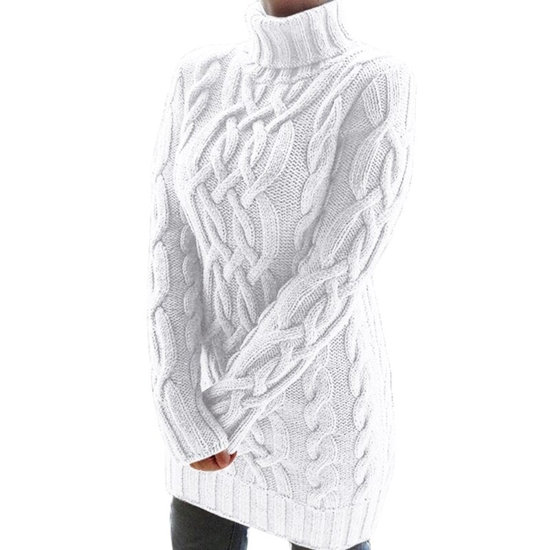 Levoire | Élégant Pull Long Blanc