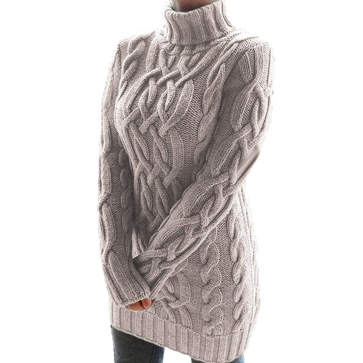 Levoire | Élégant Pull Long Kaki