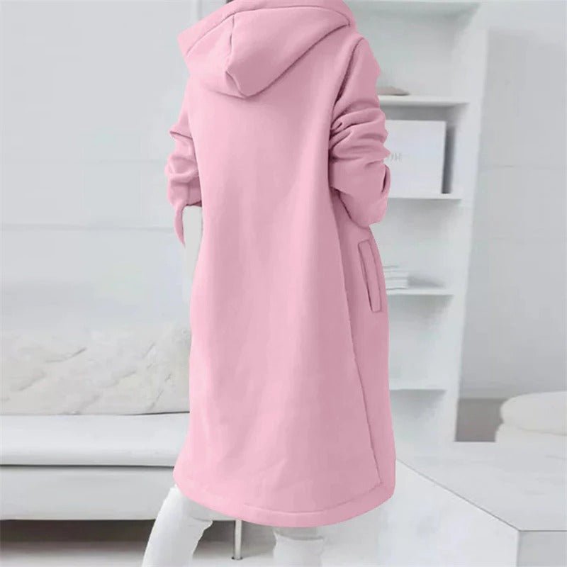 Levoire | Gilet À Capuche Long Confortable Pour Femmes