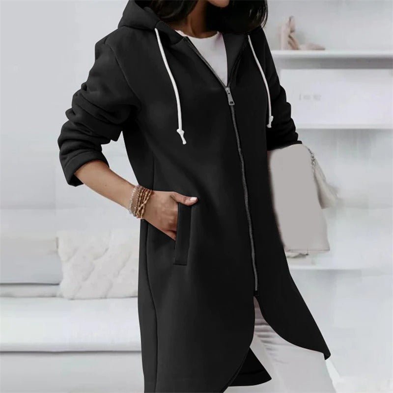 Levoire | Robe Longue Confortable Pour Femmes Avec Capuche