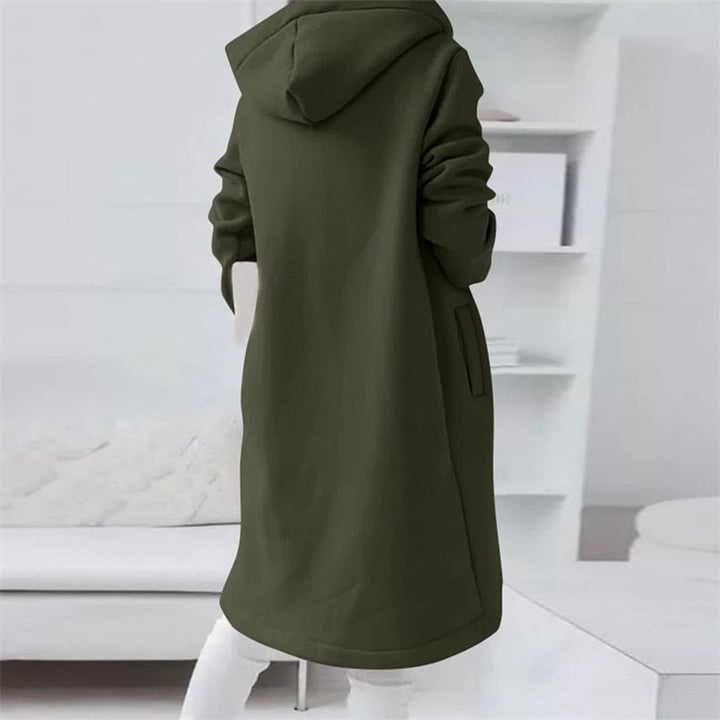 Levoire | Gilet À Capuche Long Confortable Pour Femmes