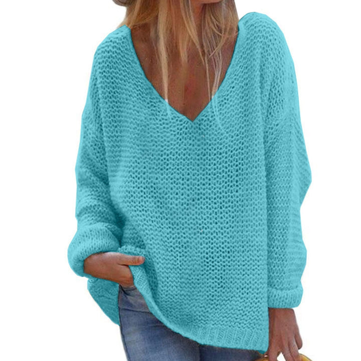 Levoire | Pull Décontracté Stylé Lac bleu
