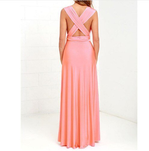 Levoire | Robe Longue Élégante Rosa