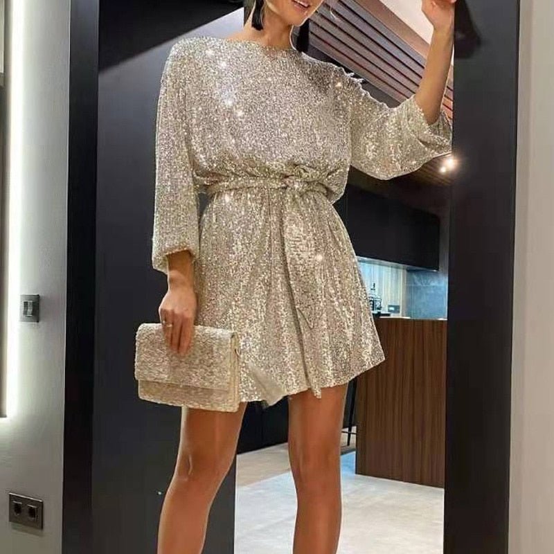 Levoire | Robe mini décontractée de soirée