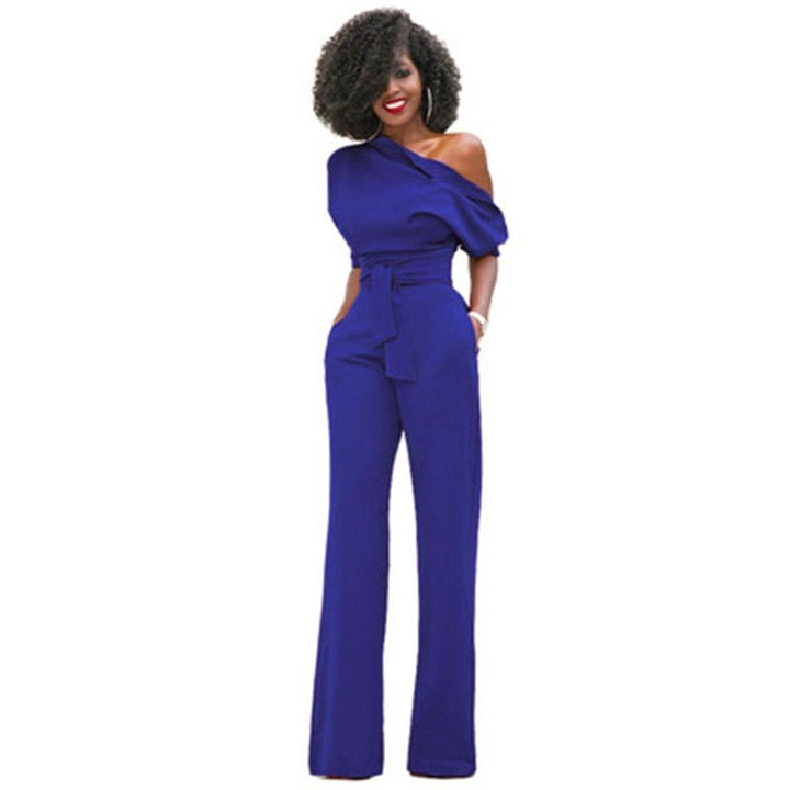 Levoire | Robe Combi Bodycon Élégante Bleu