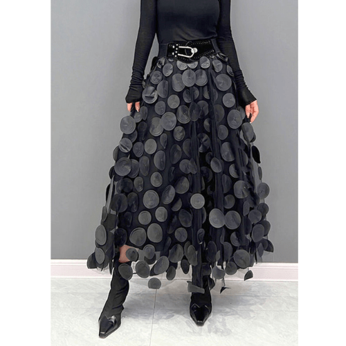 Levoire | Jupe Femme Jupe à Pois Design Tendance Nouveau Style