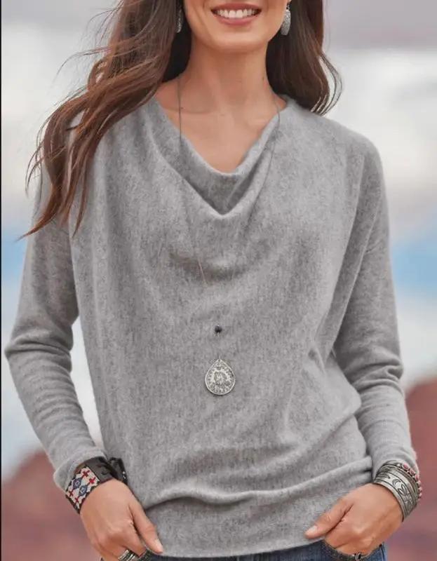 Levoire | Femme Loisirs Sweat-shirt Sous-vêtement Gris