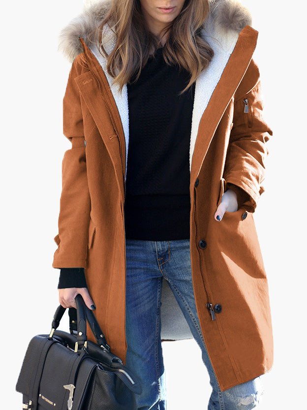 Levoire | Manteau féminin et douillet Jaune
