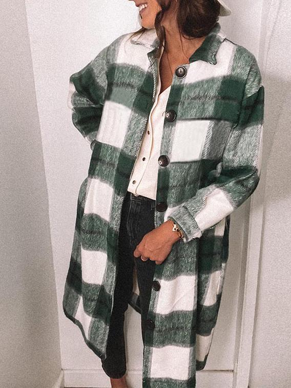 Levoire | Manteau vibrant et chaud Vert
