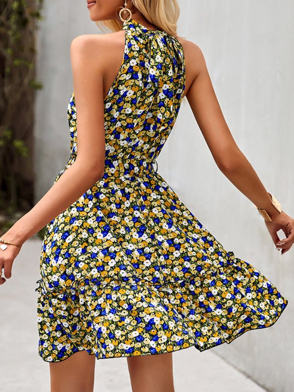 Levoire | Robe mini à dos nu en coton pour femme