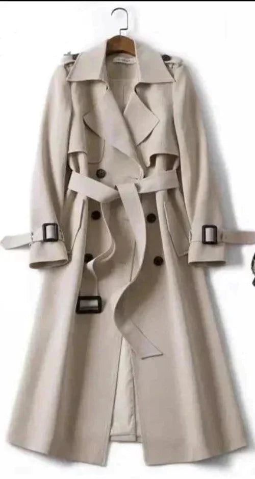 Levoire | Manteau De Trench Couture Pour Femmes Beige