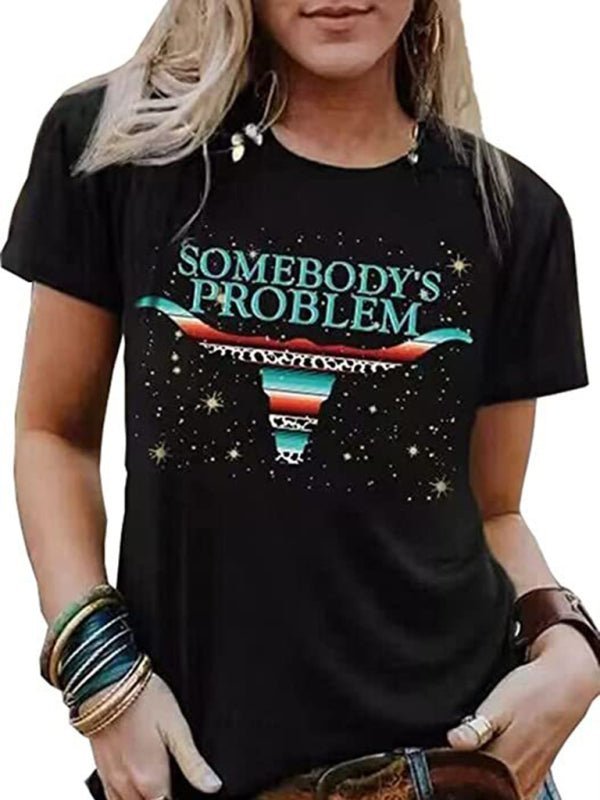 Levoire | Femme Cowboy Graphique T-shirt