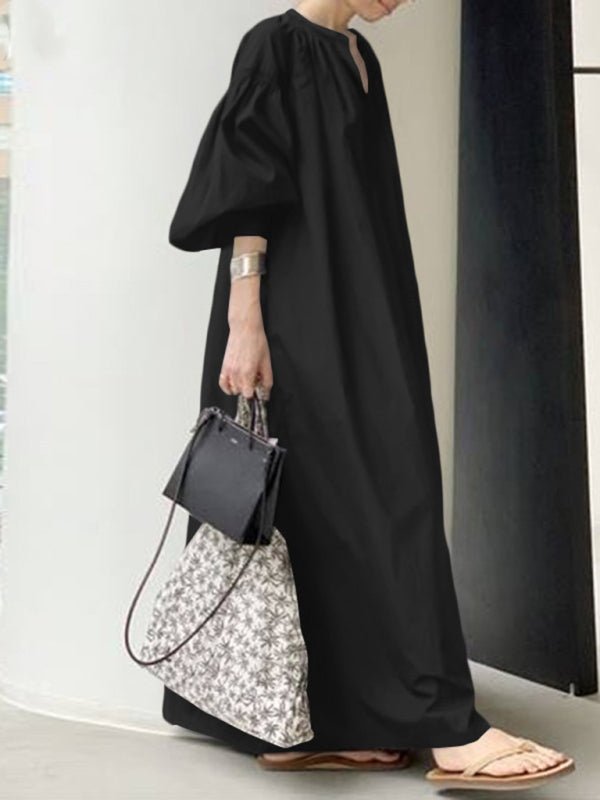 Levoire | Femme Élégante Robe Chemise Sans Manches à Boules