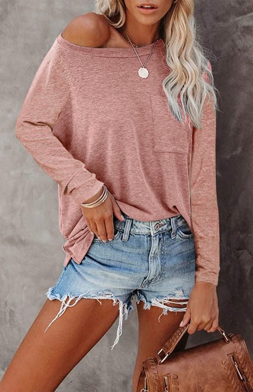 Levoire | Femmes vêtements Amples Unis Sweatshirts Rose rouge