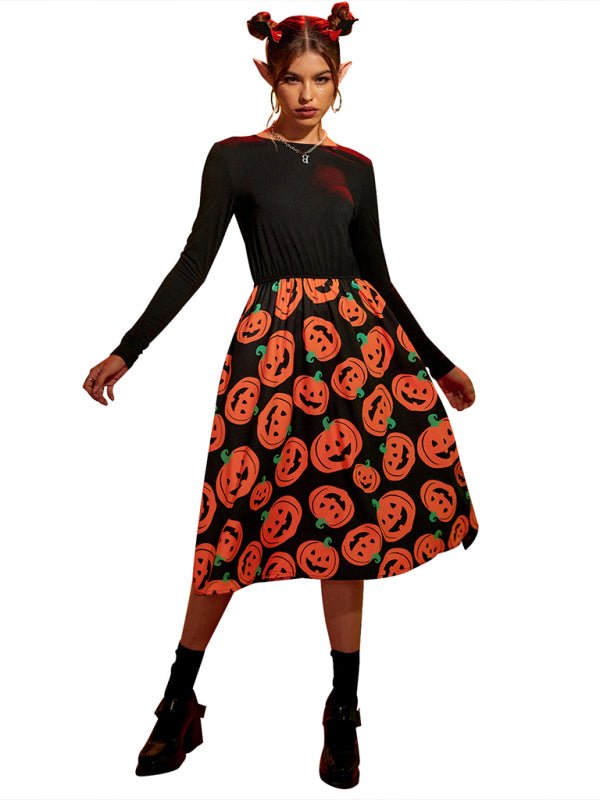 Levoire | Robe évasée Halloween pour femmes
