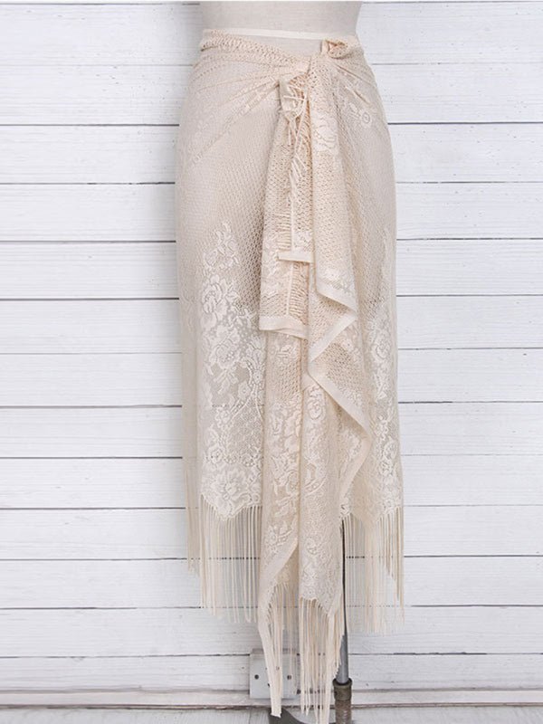 Levoire | Chemise de plage à trous pour femmes Cracker kaki F