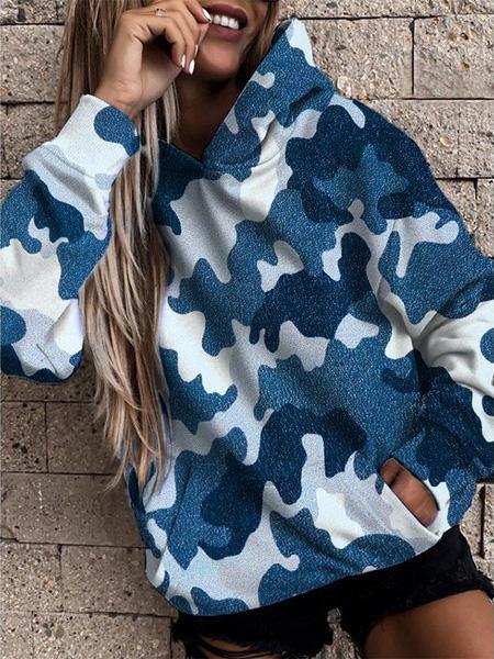Levoire | Sweat à capuche confortable et chaud Bleu