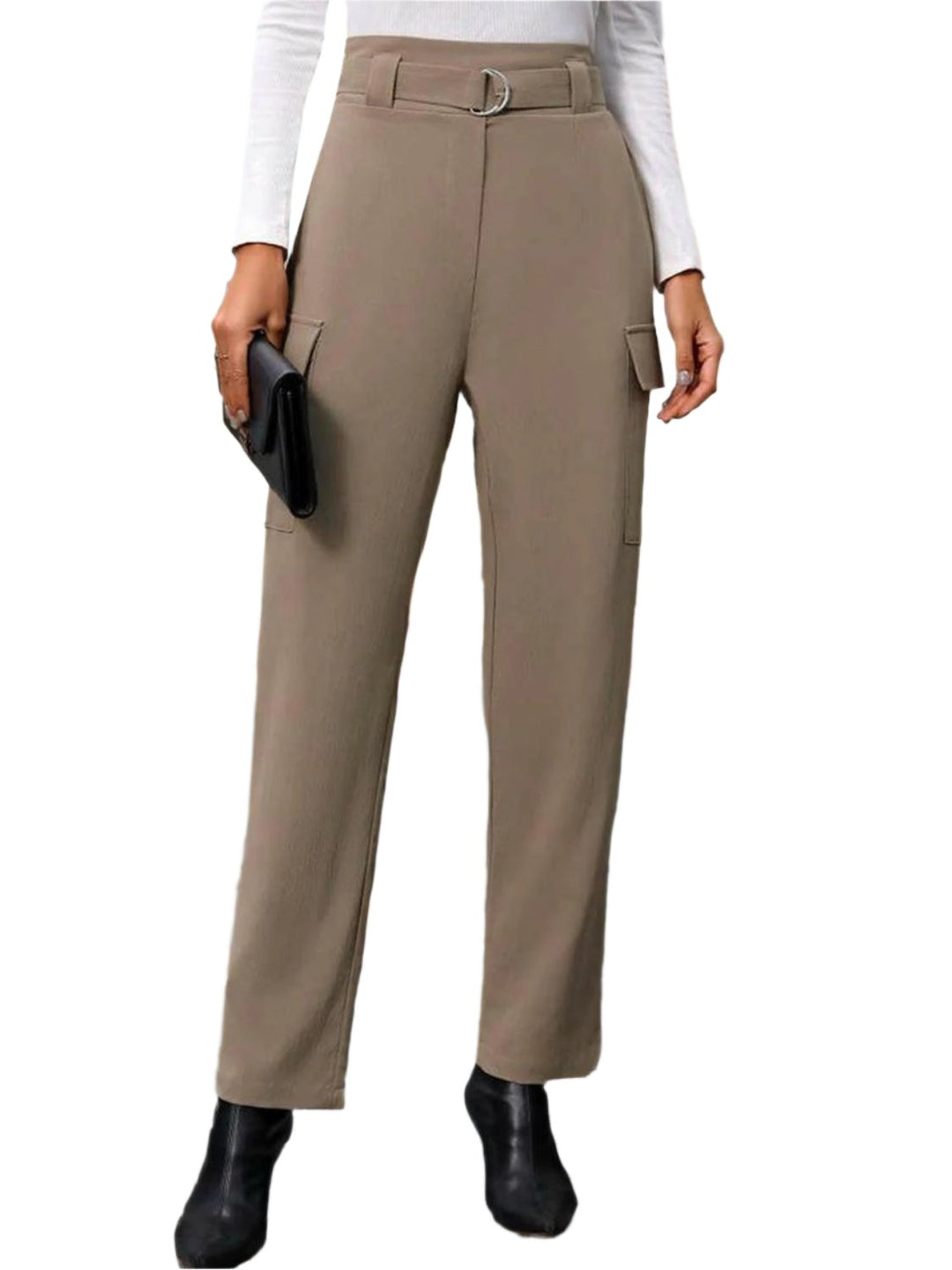 Levoire | Femmes Tendance Maintenant Pantalon Taille Haute