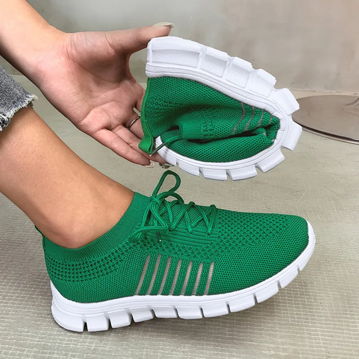 Levoire | Chaussures De Course Pour Femmes Légères Respirantes En Mesh Vert