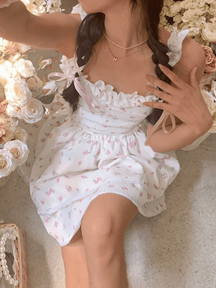 Levoire | Wood Ear Fleur Sling Mini Robes