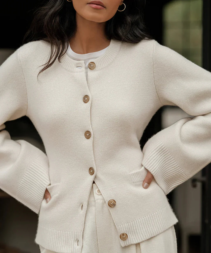 Levoire | Lssige Gilet En Tricot Fr Femmes Ivoire