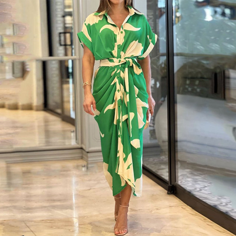 Levoire | Stilauf Léger Vêtements Long Robe Vert