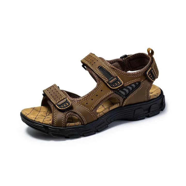 Levoire | Sandales Pour Hommes Marron foncé
