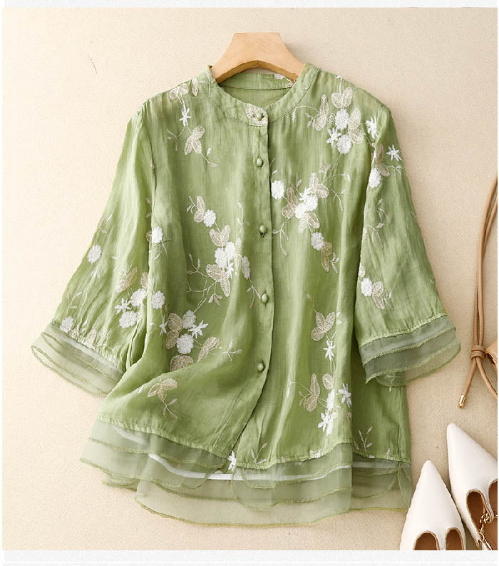 Levoire | T-Shirt Écrit Vert