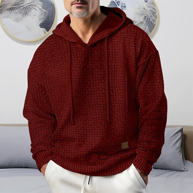 Levoire | Pull Homme Rayé Rot