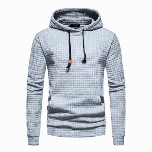 Levoire | Hoodie pour hommes Confort ultime Hoodie Tendance & Décontracté Gris clair