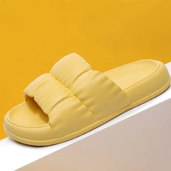 Levoire | Chaussures De Maison Orthopédiques Pour Femmes Jaune