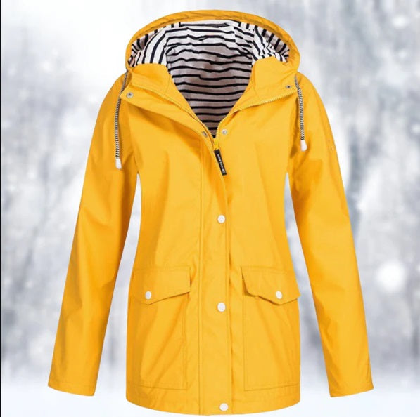 Levoire | Veste Imperméable Pour Femme Jaune
