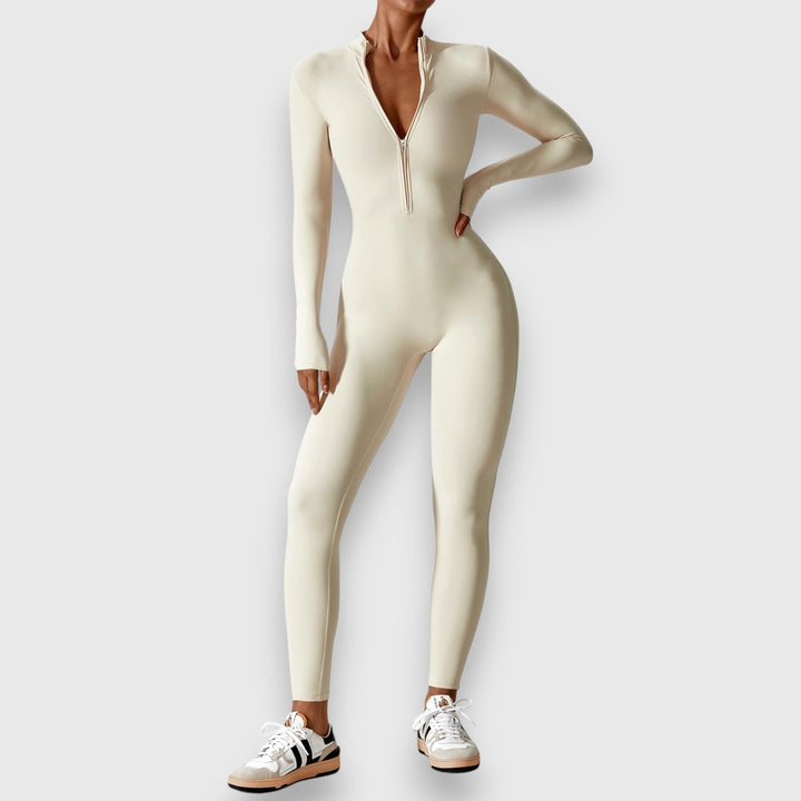 Levoire | Style Élégant Combinaison Longue Crème