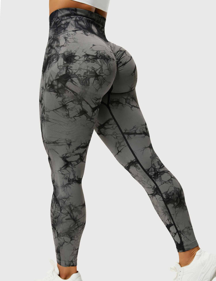 Levoire | Leggings Tie Dye Pour Femmes Clara Noir Gris
