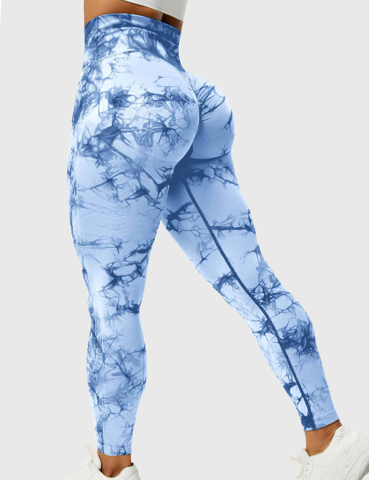 Levoire | Leggings Tie Dye Pour Femmes Clara Bleu clair
