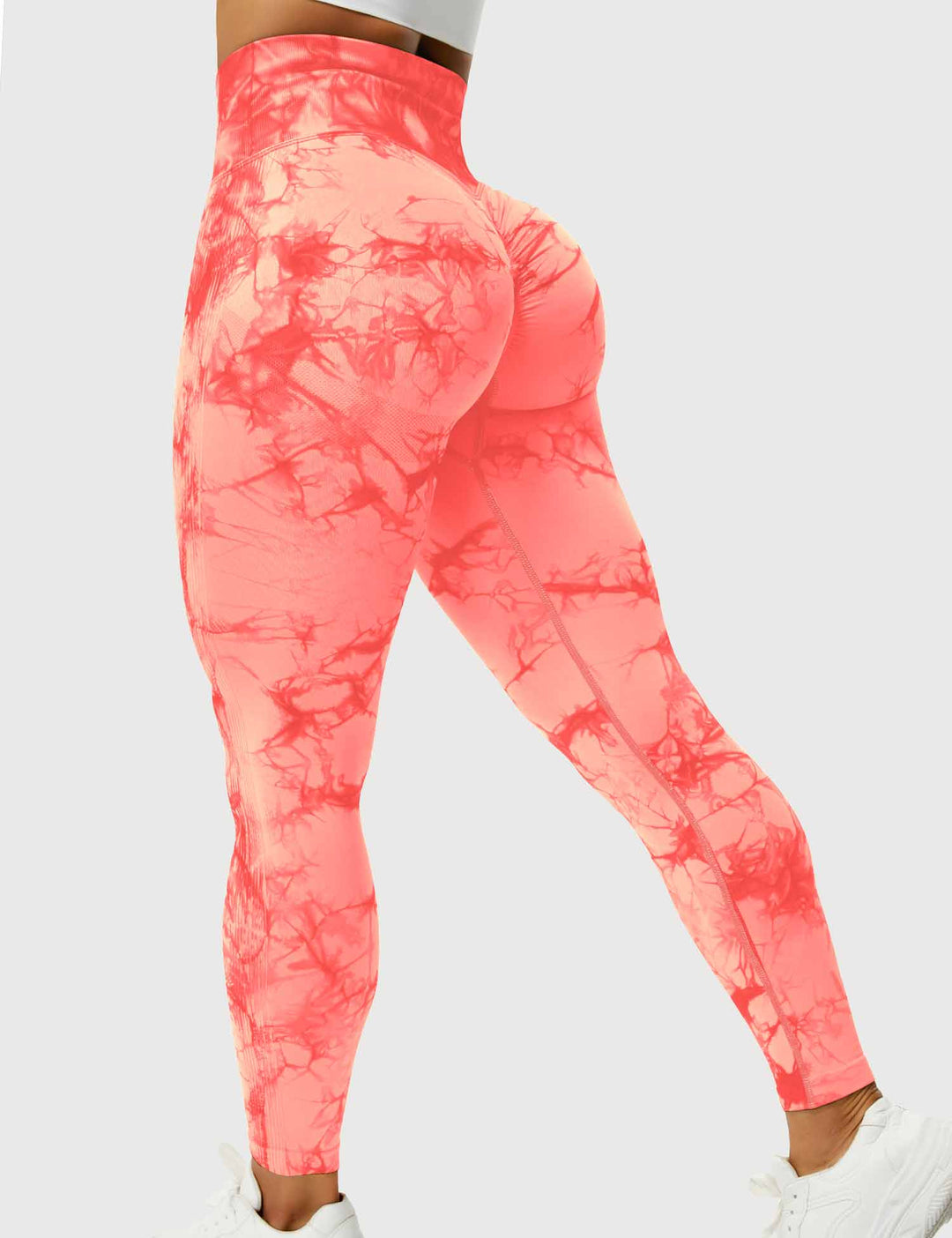 Levoire | Leggings Tie Dye Pour Femmes Clara Orange