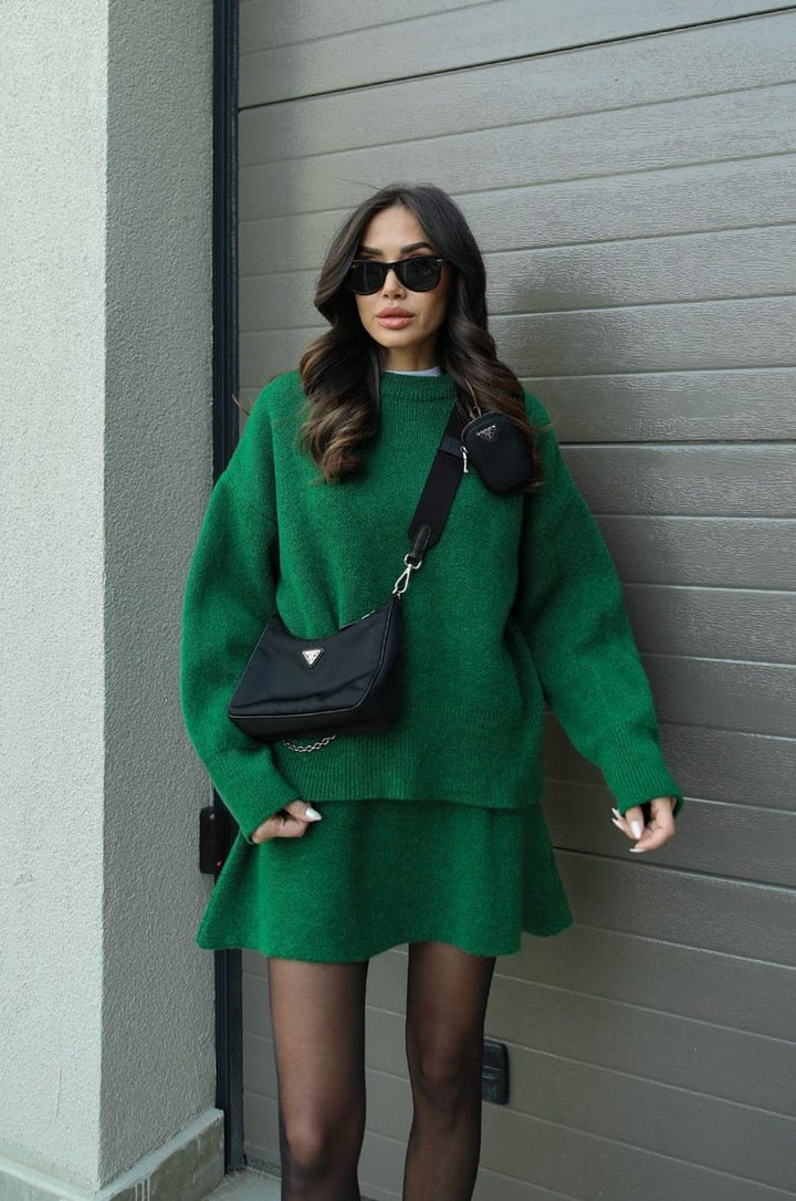 Levoire | Ensemble À La Mode Avec Un Style Tendance Vert