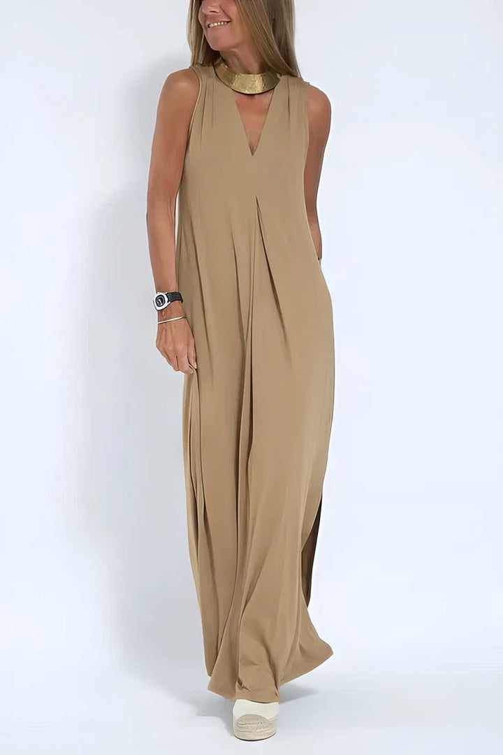Levoire | Robe Élégante Longue + Gilet Correspondant Comme Cadeau