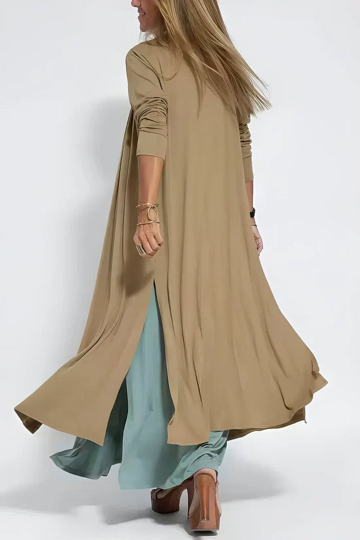 Levoire | Robe Élégante Longue + Gilet Correspondant Comme Cadeau