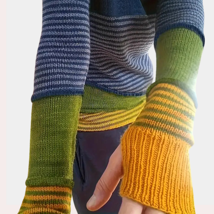 Levoire | Pull Rayé Confortable Pour Femmes