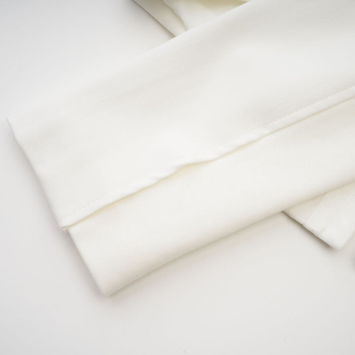 Levoire | Haut Corset À Manches Longues Blanches