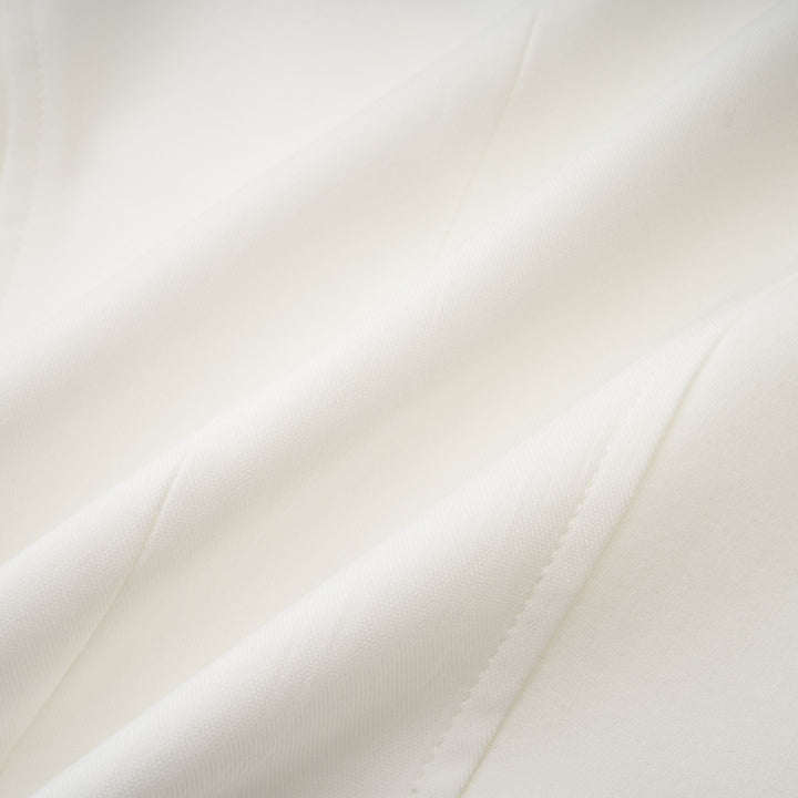 Levoire | Haut Corset À Manches Longues Blanches