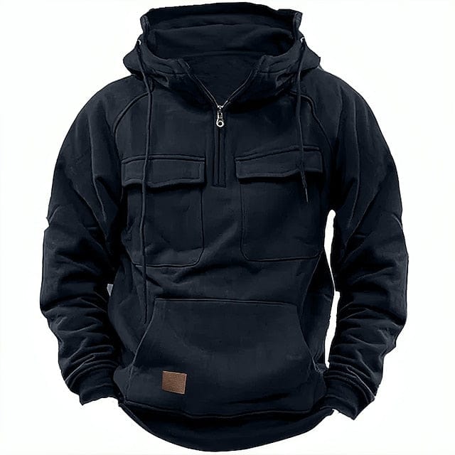 Levoire | Hoodie D'Hiver Stylé Noir