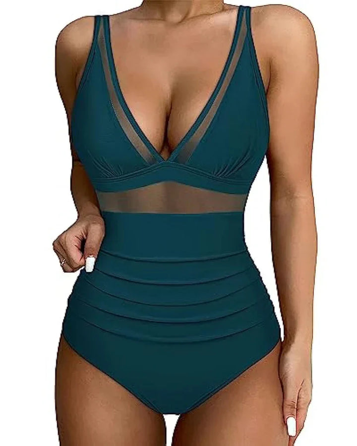 Levoire | Maillot De Bain Cove Pour Femmes Élégant, Confortable Et Soulignant Des Silhouettes Séculaires Bleu