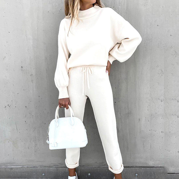 Levoire | Ensemble De Jogging Plus Chaud Et Confortable Pour Femmes Blanc
