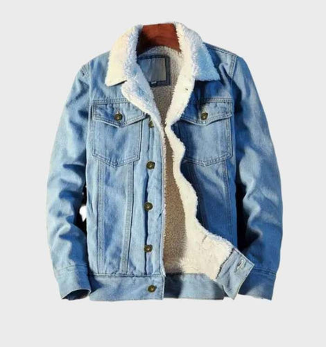 Levoire | Veste En Jean Avec Doublure En Polaire